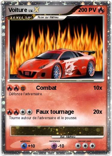 Pokemon Voiture