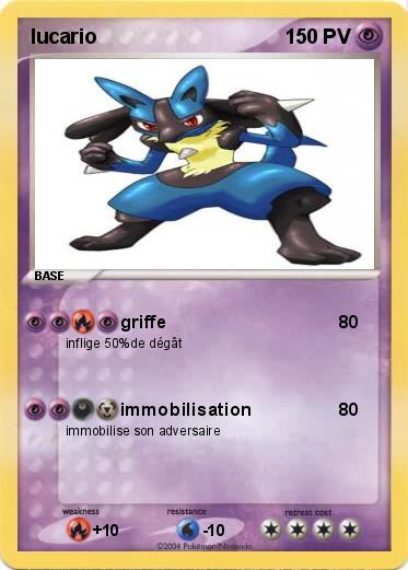 Pokemon lucario