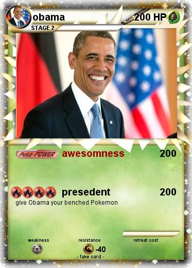Pokemon obama