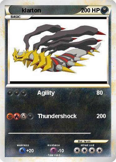 Pokemon klarton
