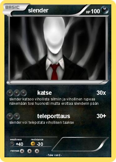 Pokemon slender