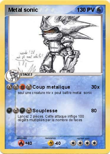 Pokemon Metal sonic