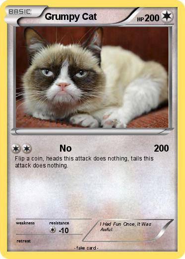 Pokemon Grumpy Cat