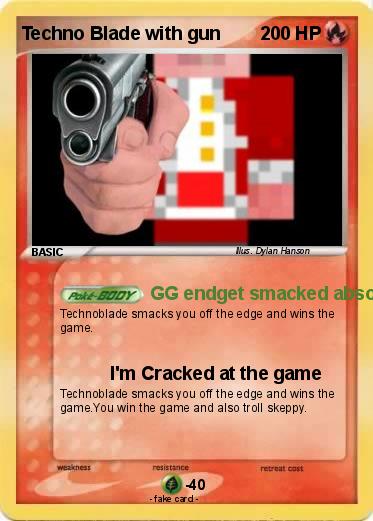 Pokemon Techno Blade with gun