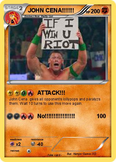 Pokemon JOHN CENA!!!!!!!