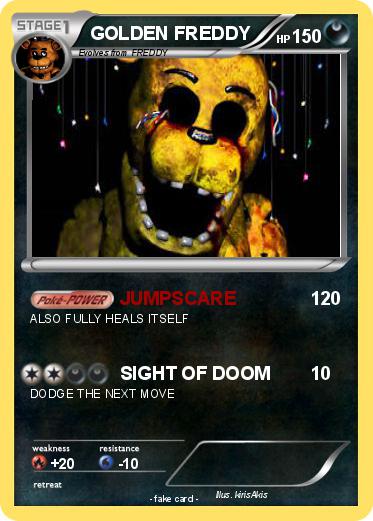 Pokemon GOLDEN FREDDY