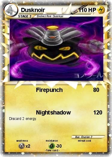 Pokemon Dusknoir