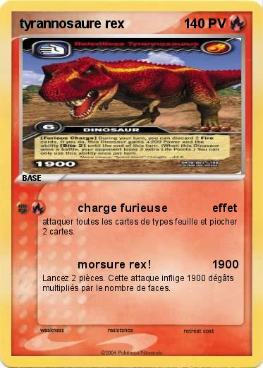 Pokemon tyrannosaure rex