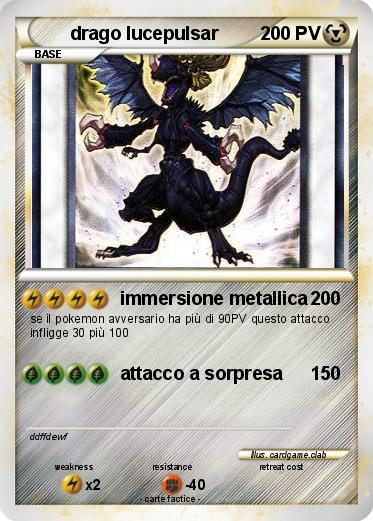 Pokemon drago lucepulsar