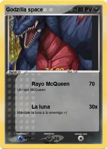 Pokemon Godzilla space