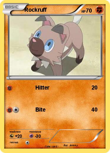 Pokemon Rockruff