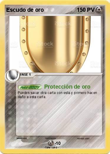Pokemon Escudo de oro