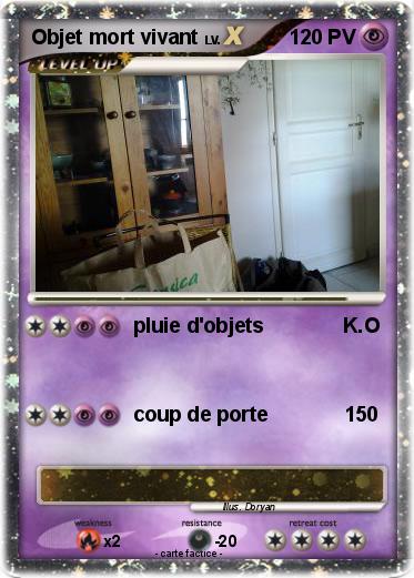 Pokemon Objet mort vivant