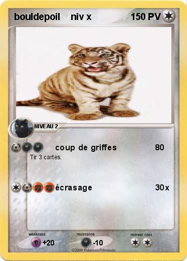 Pokemon bouldepoil    niv x