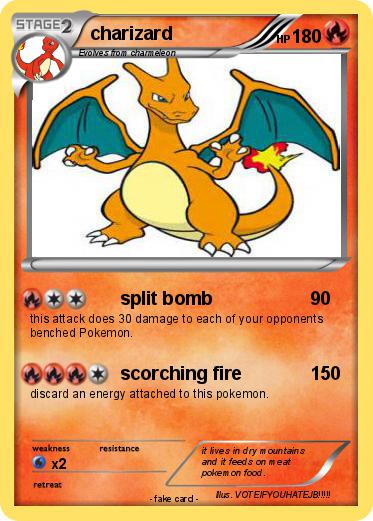 Pokemon charizard