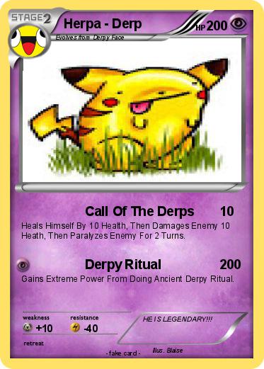 Pokemon Herpa - Derp