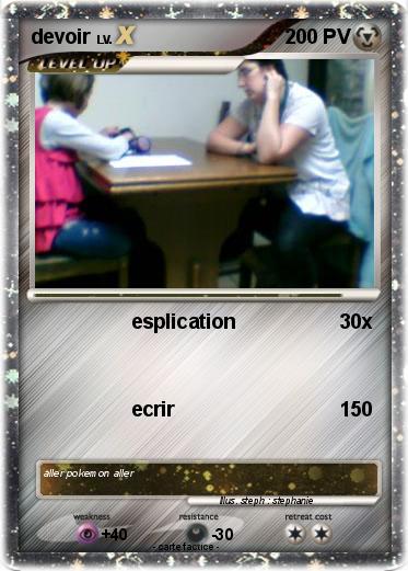 Pokemon devoir