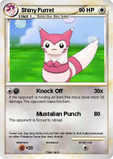 Pokemon Shiny Furret