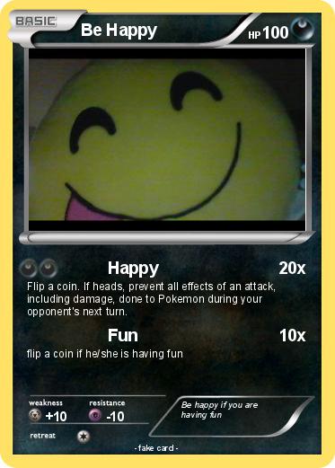 Pokemon Be Happy