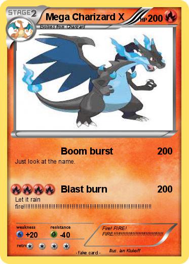 Pokemon Mega Charizard X