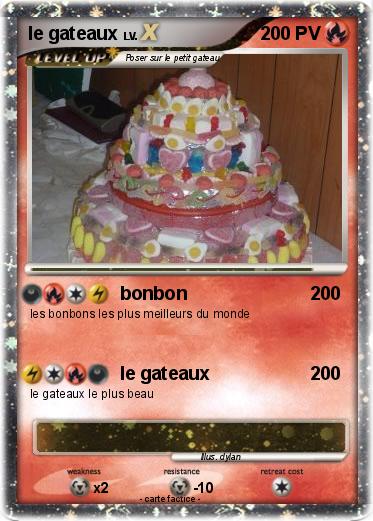 Pokemon le gateaux