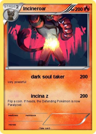Pokemon Incineroar