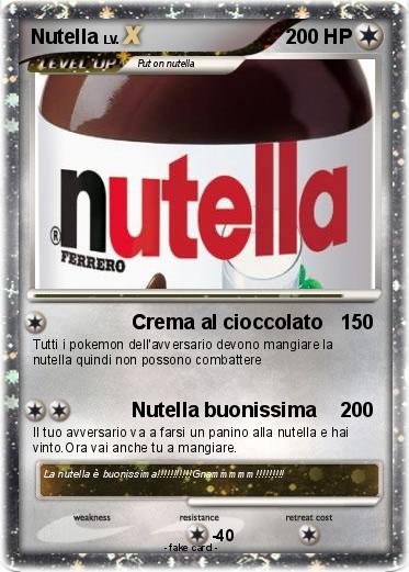 Pokemon Nutella