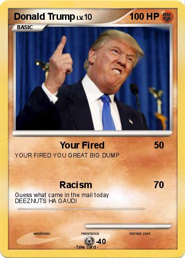 Pokemon Donald Trump