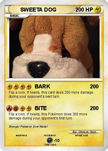 Pokemon SWEETA DOG