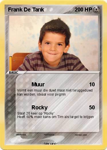 Pokemon Frank De Tank