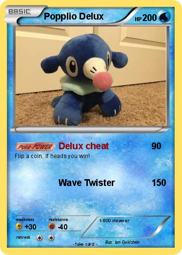 Pokemon Popplio Delux