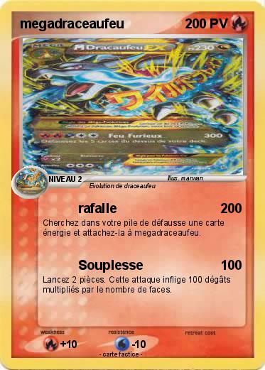 Pokemon megadraceaufeu