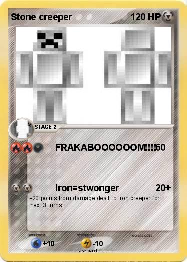 Pokemon Stone creeper