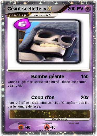 Pokemon Géant scellette