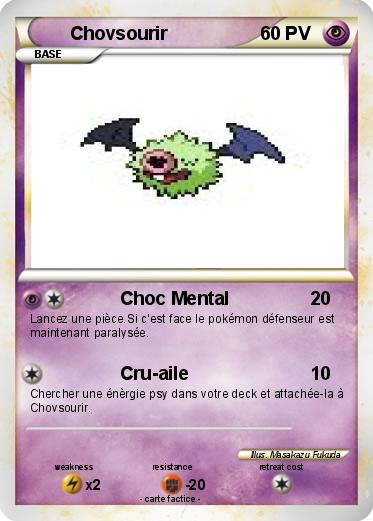 Pokemon Chovsourir