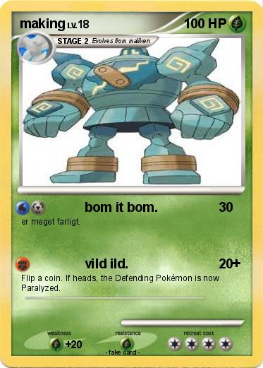 Pokemon making