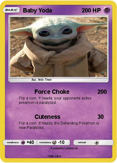 Pokemon Baby Yoda