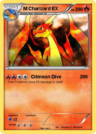 Pokemon M Charizard EX