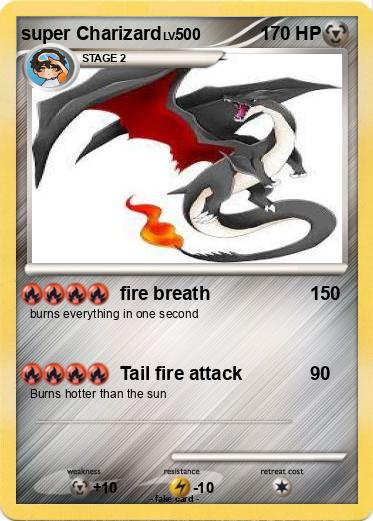 Pokemon super Charizard