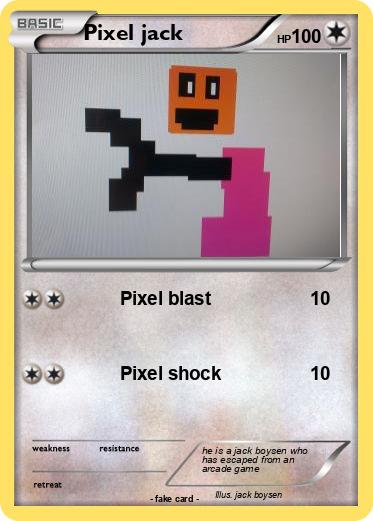 Pokemon Pixel jack