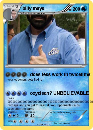Pokemon billy mays