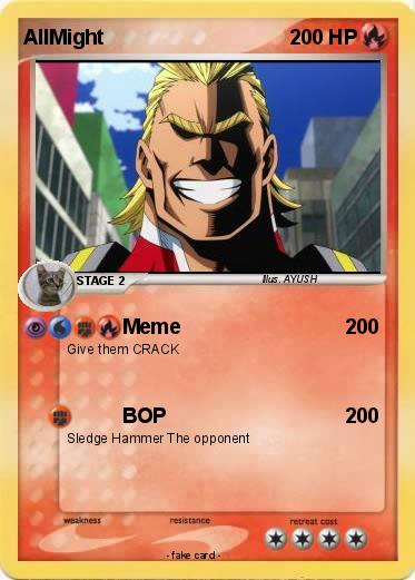 Pokemon AllMight