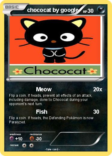 Pokemon chococat by google