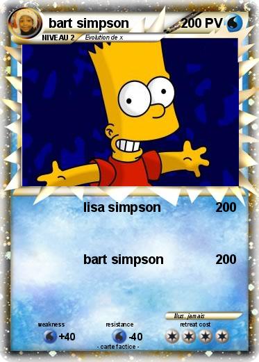 Pokemon bart simpson