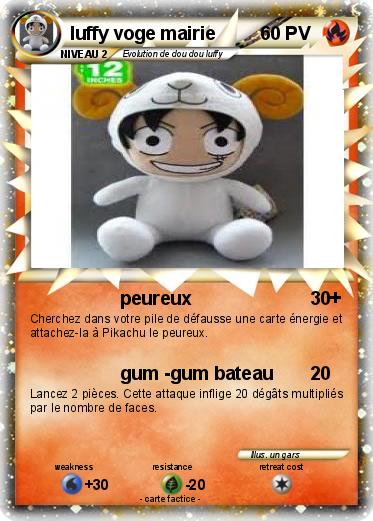 Pokemon luffy voge mairie