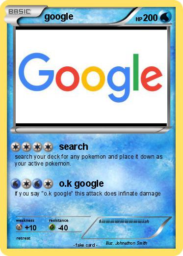 Pokemon google