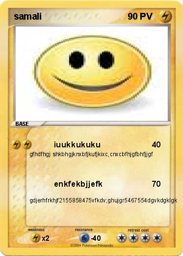 Pokemon samali