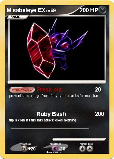 Pokemon M sabeleye EX