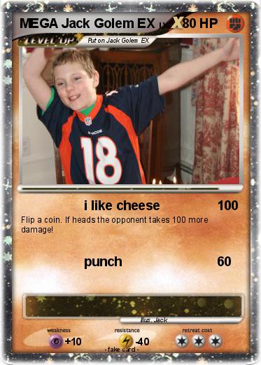 Pokemon MEGA Jack Golem EX