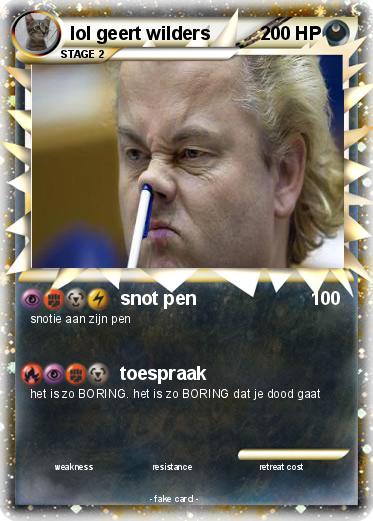 Pokemon lol geert wilders
